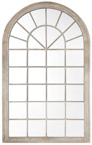 Specchio da parete beige 77 x 130 cm TREVOL Beliani