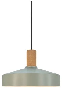 Nordlux - Lampadario a sospensione con filo ELVAS 1xE27/60W/230V diametro 37,5 cm verde