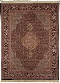 Tabriz Tappeto persiano 360 x 260 Blu (Iran) Annodato A Mano