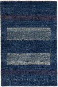 Loribaft Tappeto 120 x 80 Blu (Iran) Annodato A Mano