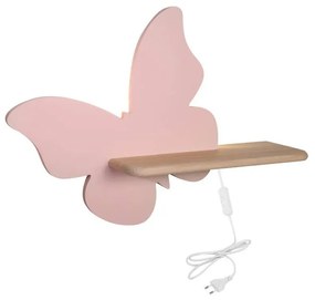 Apparecchio rosa per bambini Butterfly - Candellux Lighting