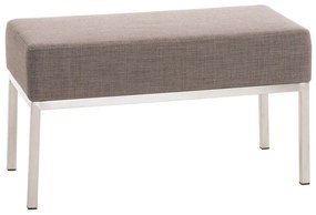 Sitzbank Lamega Stoff: Eleganza E Comfort A Due Posti / Grau