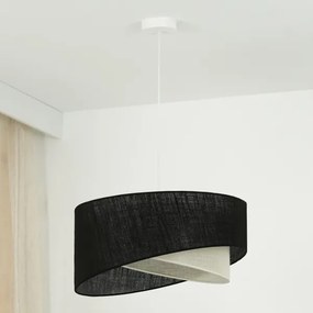 Brilagi - Lampadario LED a sospensione con filo LYRA 1xE27/15W/230V nero/color crema