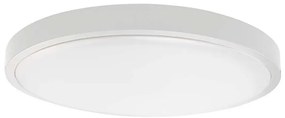Plafoniera LED bagno 18W 230V IP44 3000K Ø25 cm bianco