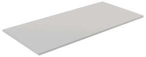 Top per lavabo Compatech VISOBATH L 101 x H 1.2 x P 46 cm grigio mdf, opaco