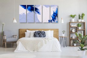 Quadri 5 pezzi – Dipinto artistico a tre colori