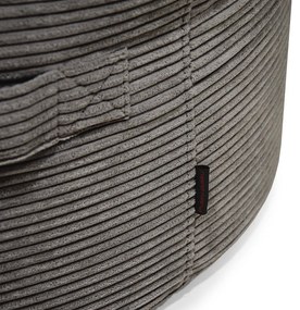 Pouf a sacco per bambini verde con rivestimento in velluto a coste Roll 80 – SLOWDOWN