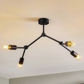 Nowodvorski Lighting Plafoniera Twig IV, orientabile, 4 luci