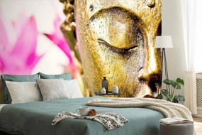 Carta da parati – Volto dorato di Buddha