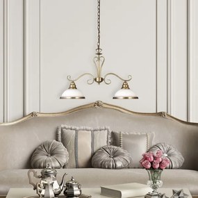 Rabalux 2757 - Lampadario ELISETT 2xE27/60W/230V