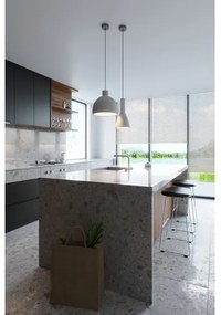 Lampadario a sospensione con filo EMPOLI 1xE27/15W/230V bianco