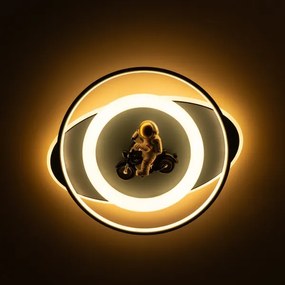 Brilagi - LED dimmerabile. Plafoniera da soffitto per cameretta ASTRO LED/68W/230V, temperatura colore regolabile 3000-6000K, con telecomando