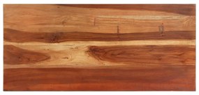 Tavolo da pranzo 110x50x76 cm legno massello di acacia