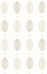 50er Jahre Tapete Cones von Little Greene - Lint