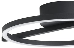 Eglo 901113 - Plafoniera LED dimmerabile AMANDOLO LED/17W/230V nero + +TC