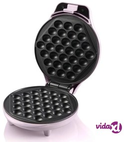 Bestron Piastra per Waffle con Bolle ABWM300P 700 Rosa