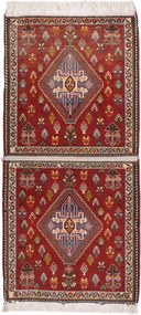Gashghai Tappeto persiano 130 x 60 (Iran) Annodato A Mano