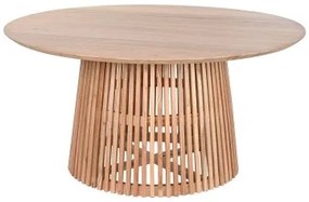 Tavolo da Pranzo Home ESPRIT Naturale legno di mindi 150 x 150 x 75 cm