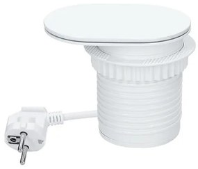 Solight PP124CW-PD20 - Presa da incasso 20W 1 presa + USB A+C bianca