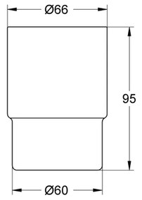 GROHE 41184000 - Bicchiere START trasparente