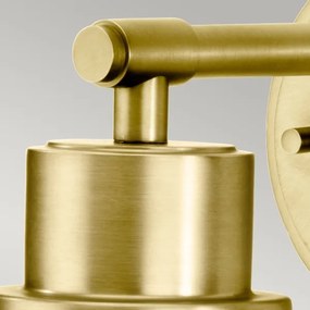 Elstead BATH-MORVAH1-BB - Applique bagno 1xE27/60W/230V IP44 oro