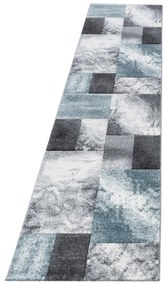 Passatoia blu-grigio 80x300 cm Hawaii - Ayyildiz Carpets