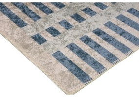 Tappeto blu/grigio 140x80 cm - Vitaus