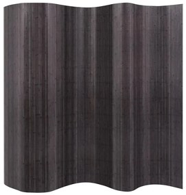 Divisorio Per Stanza İn Bambù Grigio 250x165 Cm /
