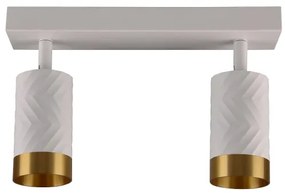 Faretto ARRAS 2xGU10/10W/230V bianco