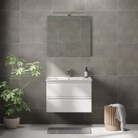 BATH DELUXE 01-080-01-58-00 - Specchio da bagno NORDBORG 80x75 cm