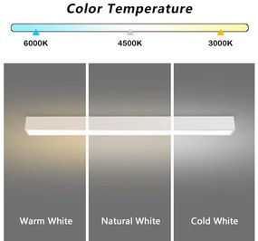 Immax NEO 07259L - Luce LED dimmerabile LUNGO 38W/230V Wi-Fi Tuya bianco + +TC