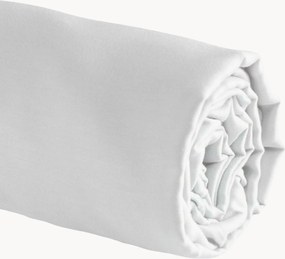 Lenzuolo con angoli boxspring in raso di cotone Uni