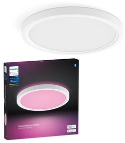 Plafoniera LED design Tento White&Color Ambiance 30 cm WH Ø cm, luce con 5 temperature di colore dimmerabile, 2200 lumen PHILIPS HUE