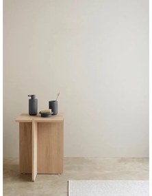 Portasaponetta grigio in poliresina Kua – Blomus