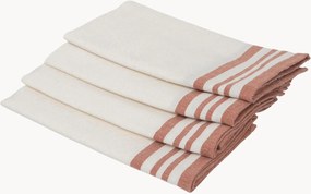 Set di 4 tovaglioli in cotone fatti a mano Mahdia