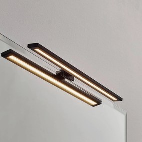 MCJ Luce per specchio a LED Espelho 40 cm nero 3.000 K