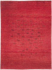 Loribaft Tappeto 180x240 Rosso (Iran) Annodato A Mano