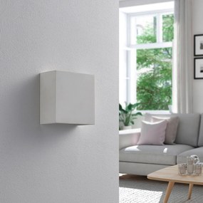 Lindby Anneke - applique LED squadrata di gesso