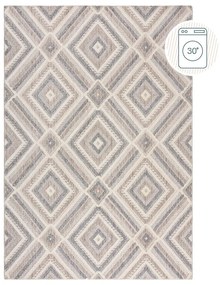 Tappeto greige lavabile 78x150 cm Beckett – Flair Rugs