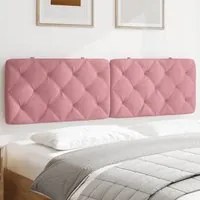 Cuscino Testiera Rosa 180 cm in Velluto 374744