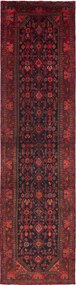 Hamedan Tappeto 110 x 430 Blu (Iran) Annodato A Mano