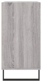 Credenza grigio sonoma 57x35x70 cm in legno multistrato