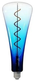 Lampadina LED FILAMENT SHAPE T110 E27/5W/230V 1800K blu