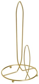 Portarotolo da cucina verticale dorato in metallo ø 16 cm – Casa Selección
