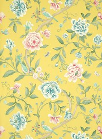 Sanderson Carta da parati Porcelain Garden - Rose/ Linden