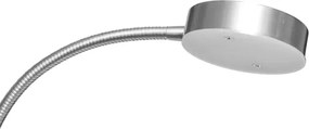 Lampada da terra dimmerabile NORA LED/25W/230V 2200/3000/4000K + LED/5W 3000K cromo + telecomando