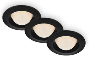 Briloner 7056-035 - SET 3x Lampada LED da incasso per bagni LED/3W/230V IP44