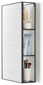 Specchio a parete con mensola 30x62 cm Cubiko - Umbra