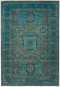 Mamluk Tappeto orientale 130x190 Grigio (Pakistan) Annodato A Mano
