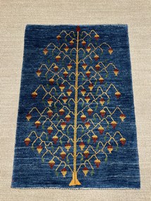 Gashguli Tappeto persiano 80x120 Blu (Iran) Annodato A Mano